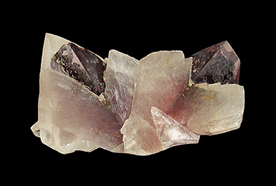 Mariposa Calcite with Hematite, Santa Eulalia District, Municipio de Aquiles Serd&aacute;n, Chihuahua, Mexico